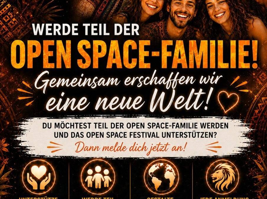 Anmeldung Support Open Space