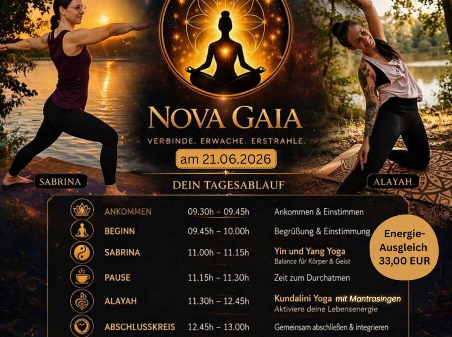 NoVa Gaia YoGa – Tag des Yoga